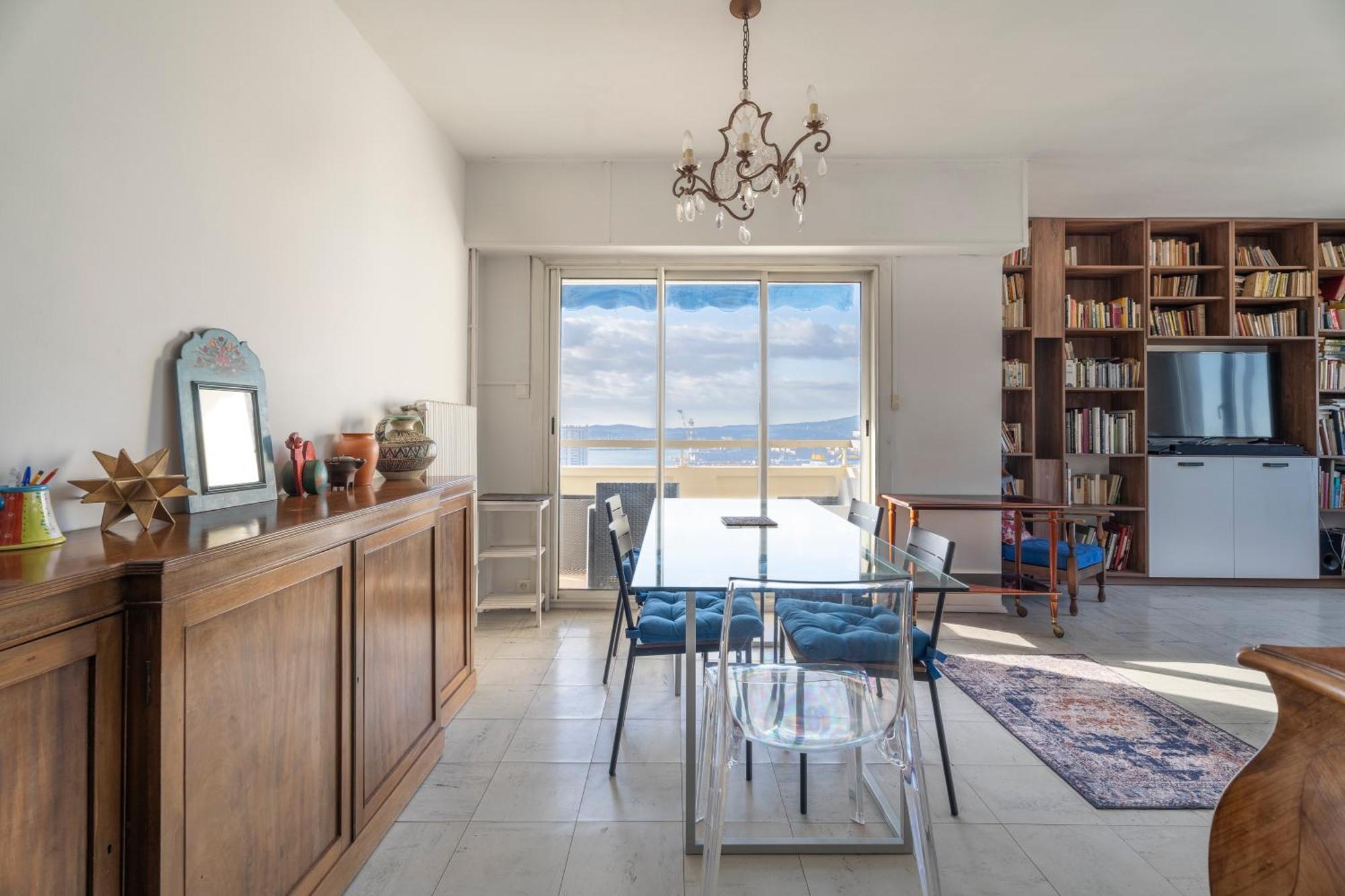 Vue Panoramique, Grand Appartement 2 Chambres A Toulon Kültér fotó